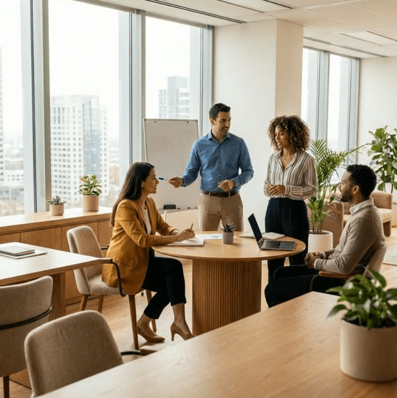 Business team collaboration