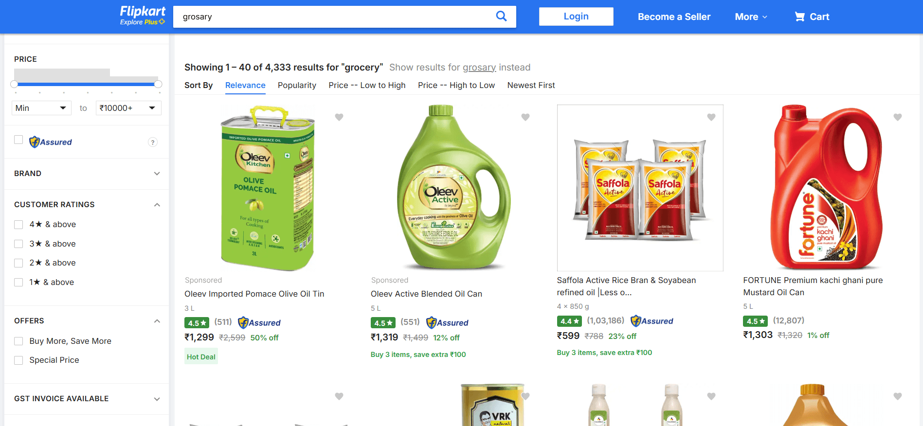 Online Grocery Store